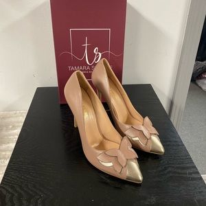 NWT Tamara Simone Genuine Leather Stilettos